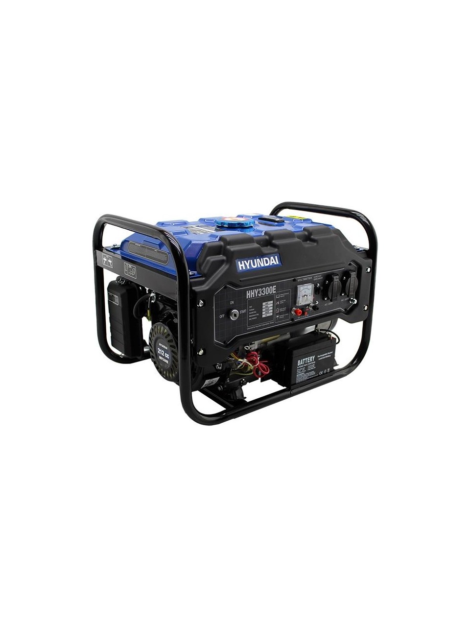 Hyundai HHY3300E Benzinli Marşlı Jeneratör 2.8 Kw