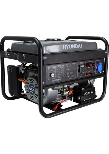 Hyundaı HHY3500EAS Marşlı Benzinli Jeneratör 3.0 KW