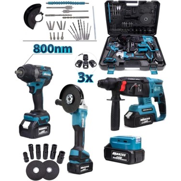 Dawreek 800 Nm Torklu Bijon Sökme Dörtlü Set